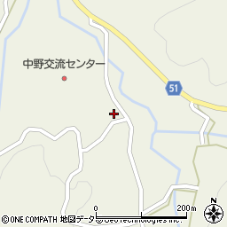 島根県雲南市三刀屋町中野411周辺の地図