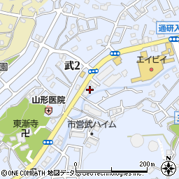 オーシャン湘南・武山周辺の地図