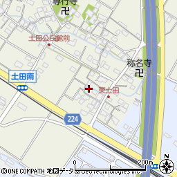 滋賀県犬上郡多賀町土田820周辺の地図