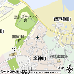 愛知県瀬戸市窯神町94周辺の地図