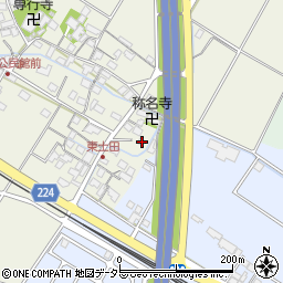 滋賀県犬上郡多賀町土田45周辺の地図