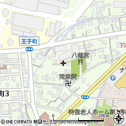愛知県春日井市下条町周辺の地図