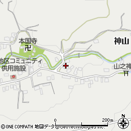 静岡県御殿場市神山307周辺の地図
