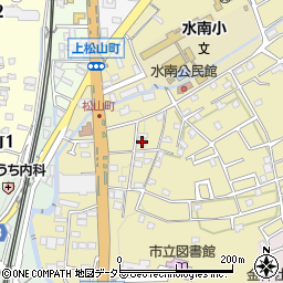 愛知県瀬戸市東松山町121周辺の地図