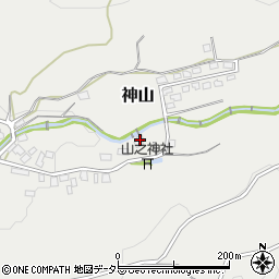 静岡県御殿場市神山319-1周辺の地図