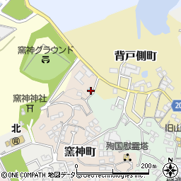 愛知県瀬戸市窯神町97周辺の地図