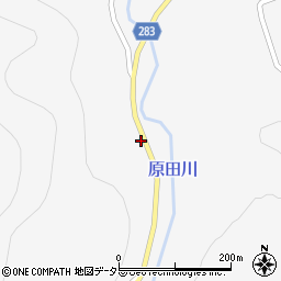 島根県出雲市佐田町原田94周辺の地図