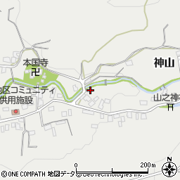 静岡県御殿場市神山308周辺の地図