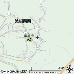 島根県大田市久手町波根西大西791周辺の地図