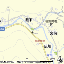 愛知県豊田市小渡町広畑23周辺の地図