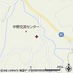 島根県雲南市三刀屋町中野406周辺の地図