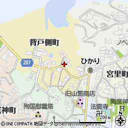 愛知県瀬戸市背戸側町63周辺の地図