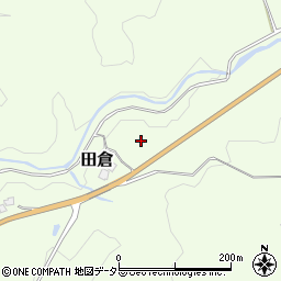 千葉県富津市田倉周辺の地図