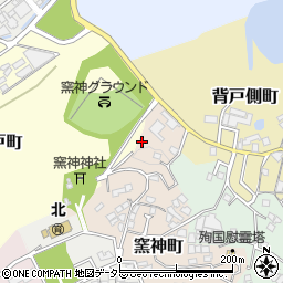 愛知県瀬戸市窯神町95周辺の地図