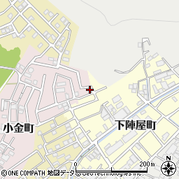愛知県瀬戸市小金町157周辺の地図