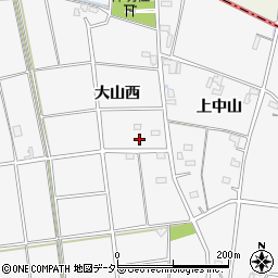 愛知県愛西市鵜多須町大山西18周辺の地図