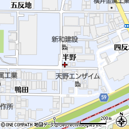 サカタインクス株式会社名古屋支社周辺の地図