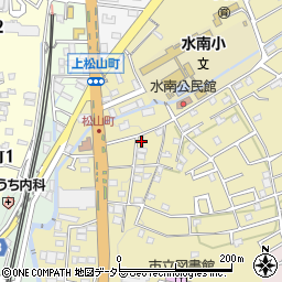 愛知県瀬戸市東松山町117周辺の地図