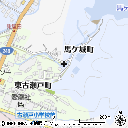 愛知県瀬戸市馬ケ城町53周辺の地図