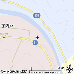 愛知県豊田市有間町川脇周辺の地図