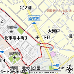 愛知県清須市春日小塚南75周辺の地図