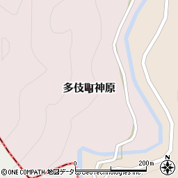 島根県出雲市多伎町神原周辺の地図