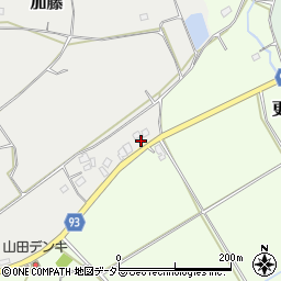 千葉県富津市加藤353周辺の地図