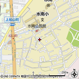 愛知県瀬戸市東松山町303周辺の地図
