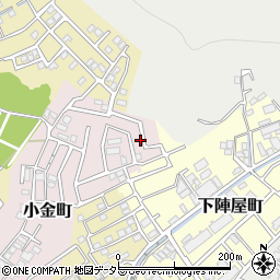 愛知県瀬戸市小金町147周辺の地図