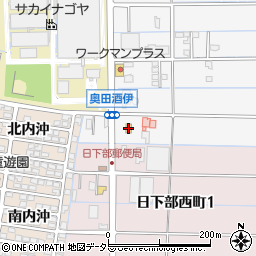 ミニストップ稲沢日下部店周辺の地図
