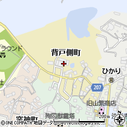 愛知県瀬戸市背戸側町100周辺の地図