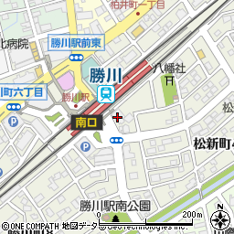 ローレルコート勝川駅前周辺の地図