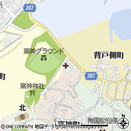 愛知県瀬戸市窯神町98周辺の地図