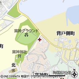 愛知県瀬戸市窯神町98周辺の地図