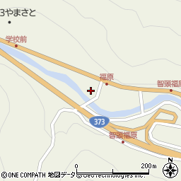 鳥取県八頭郡智頭町福原89周辺の地図