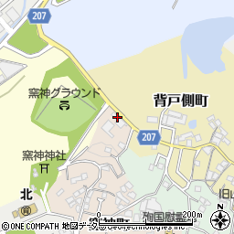 愛知県瀬戸市窯神町98-1周辺の地図