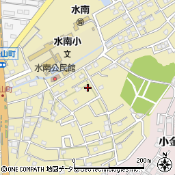 愛知県瀬戸市東松山町308周辺の地図