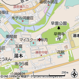 ミレニアムレジデンス箱根周辺の地図