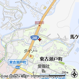 長城飯店 東古瀬戸店周辺の地図