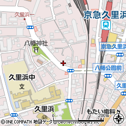 横須賀鳶土木工事協同組合周辺の地図