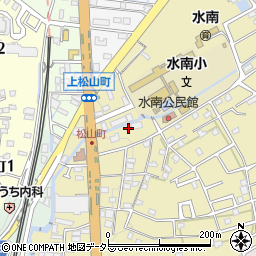 愛知県瀬戸市東松山町133周辺の地図