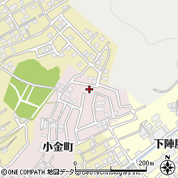 愛知県瀬戸市小金町周辺の地図