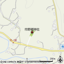 市野郷神社周辺の地図