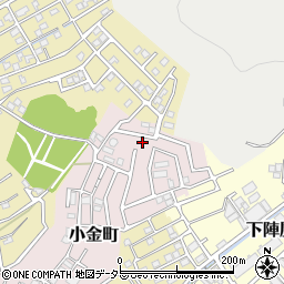 愛知県瀬戸市小金町周辺の地図
