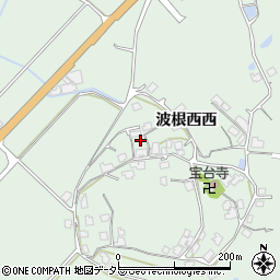 島根県大田市久手町波根西大西971周辺の地図