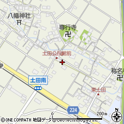滋賀県犬上郡多賀町土田800周辺の地図