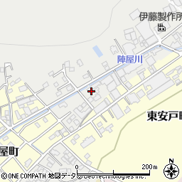 愛知県瀬戸市上陣屋町8周辺の地図