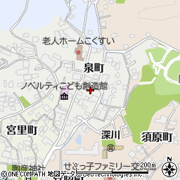 愛知県瀬戸市泉町54周辺の地図