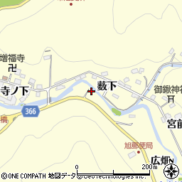 愛知県豊田市小渡町広畑12周辺の地図