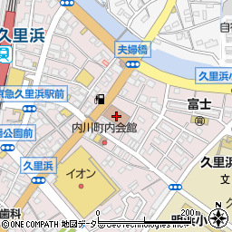 久里浜郵便局 ＡＴＭ周辺の地図